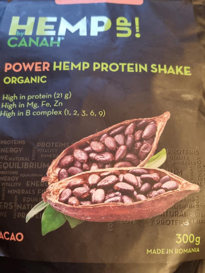 Fotografie - Hemp Protein Shake Organic Cocoa Hemp Up!