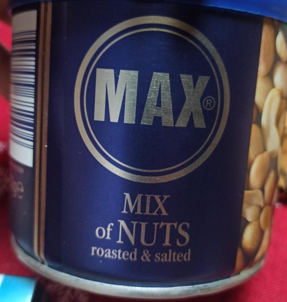 Fotografie - Mix of Nuts roasted & salted Max