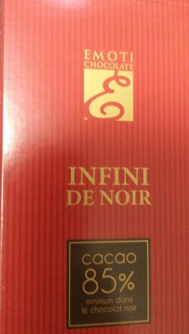 Fotografie - Infini De Noir 85% Emoti de chocolat
