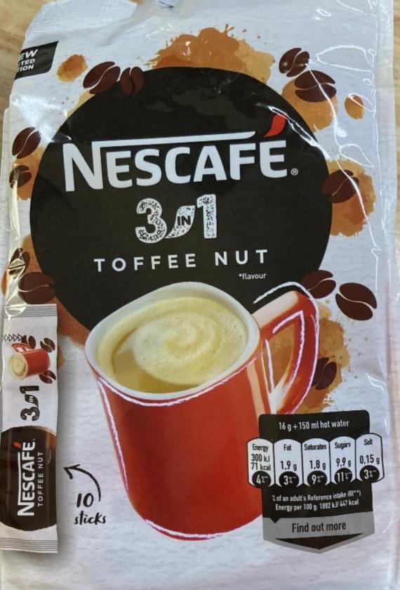 Fotografie - nescafé 3v1 toffee nut
