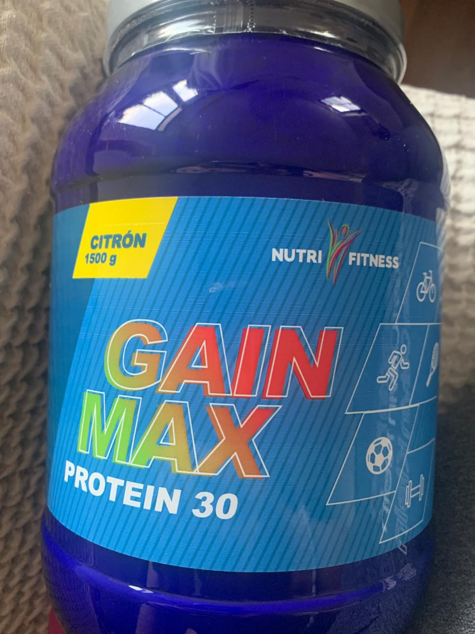 Fotografie - Gain Max Protein 30 Citrón Nutrifitness