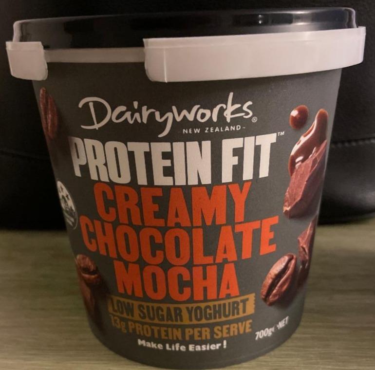 Fotografie - Protein Fit Creamy Chocolate Mocha Dairyworks