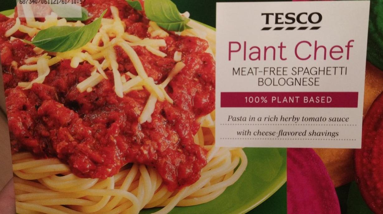Fotografie - Plant Chef Meat-Free Spaghetti Bolognese Tesco