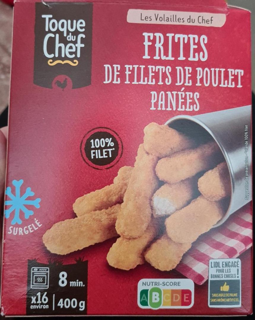 Fotografie - Frites De Filets De Poulet Panées Toque du Chef