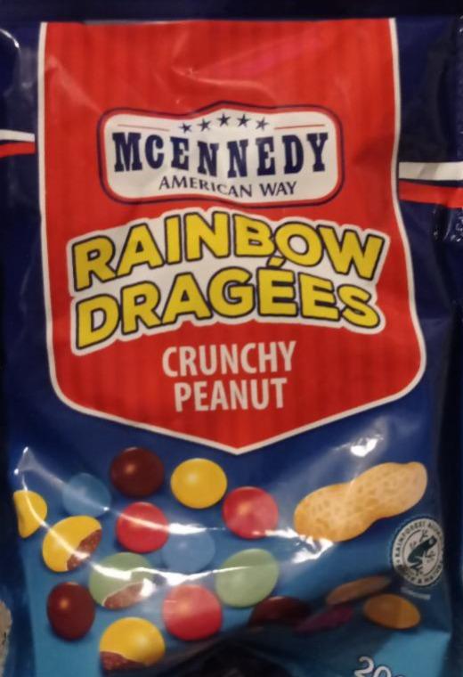 Fotografie - McEnnedy Rainbow dragées with peanut butter