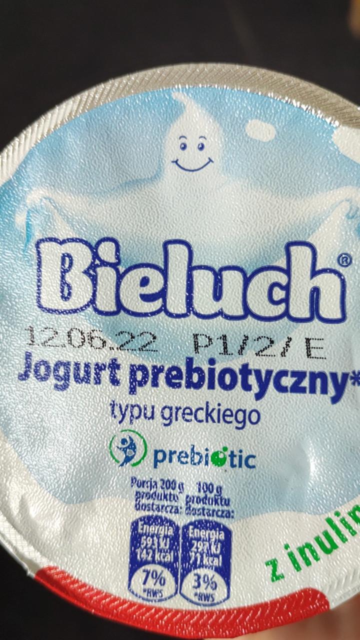 Fotografie - Jogurt prebiotyczny typu greckiego z inuliną Bieluch