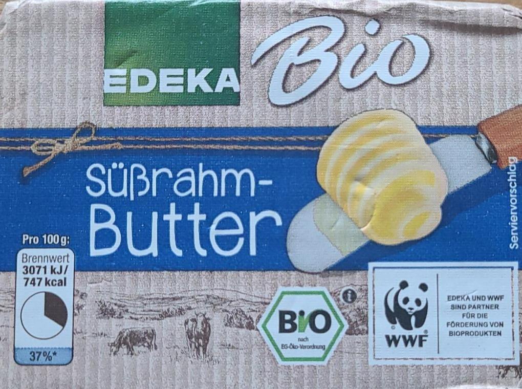 Fotografie - Bio Süßrahm Butter Edeka