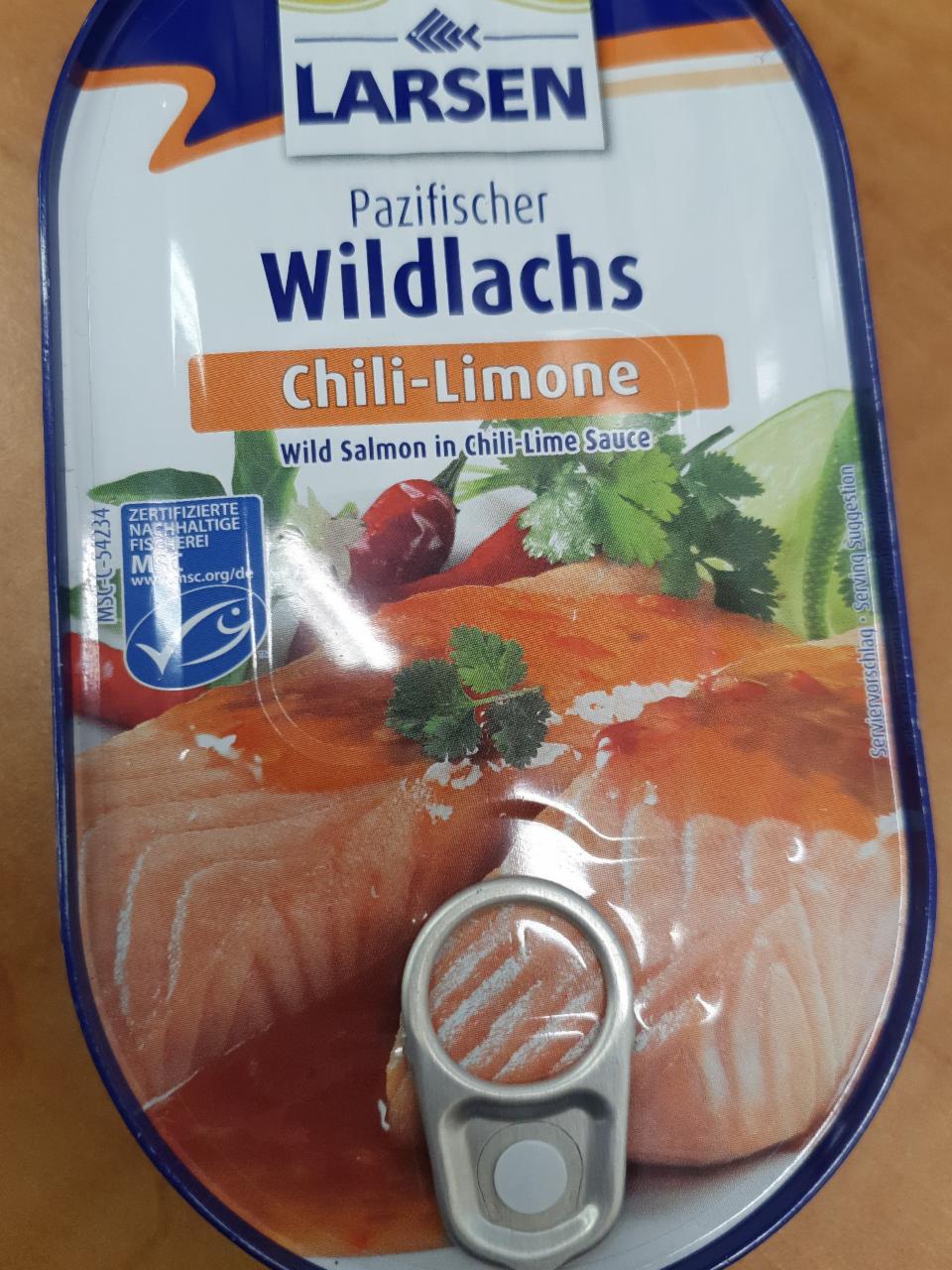 Fotografie - Wildlachs Chili-Limone Sauce Larsen