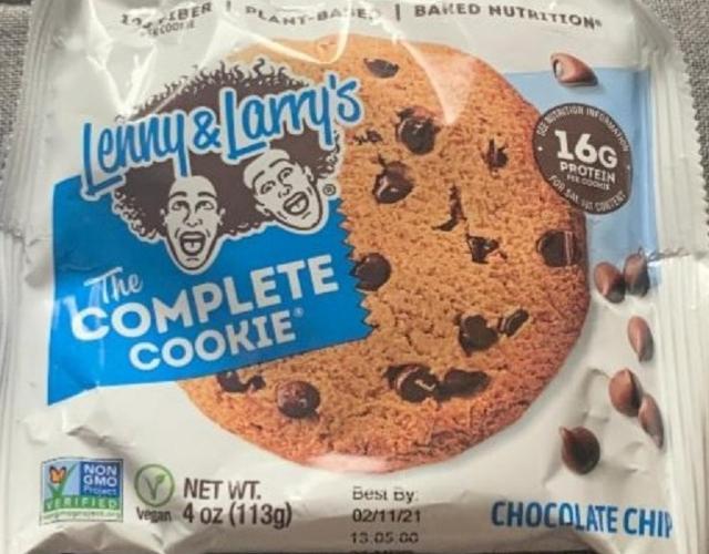 Fotografie - The Complete Cookie chocolate chip 16g Protein Lenny&Larry's