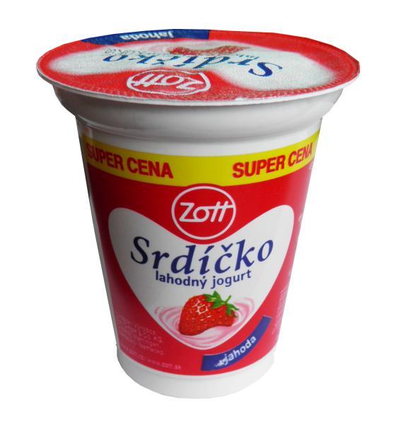 Fotografie - Srdíčko jogurt jahodový