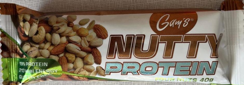 Fotografie - Nutty Protein Four nuts Gam's