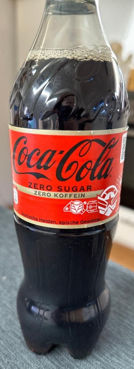 Fotografie - Zero Sugar Zero Koffein Coca-Cola