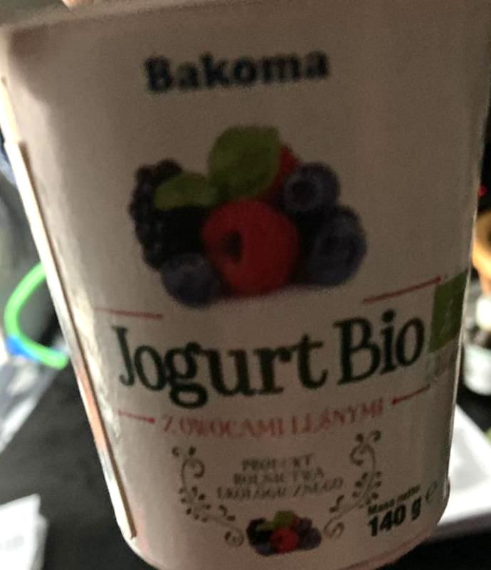 Fotografie - Jogurt Bio z owocami leśnymi Bakoma