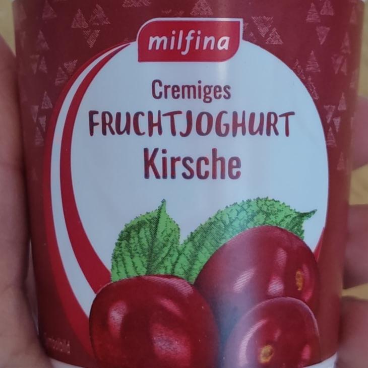 Fotografie - Cremiges Fruchtjoghurt Kirsche milfina