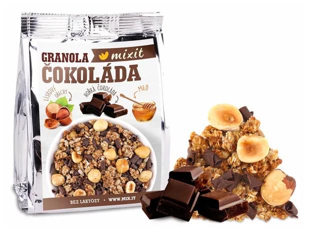 Fotografie - Granola z pece: Čokoláda a lískové ořechy do kapsy Mixit