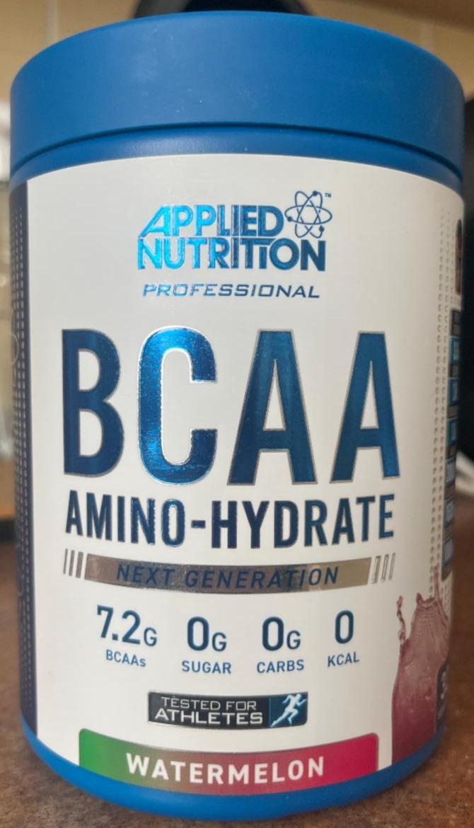 Fotografie - BCAA Amino-Hydrate Watermelon Applied Nutrition
