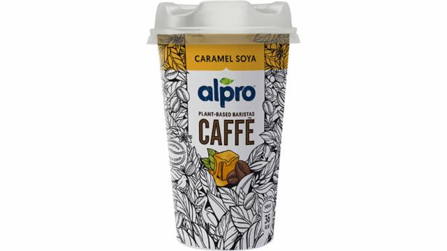 Fotografie - Caramel soya plant-based baristas Caffe Alpro