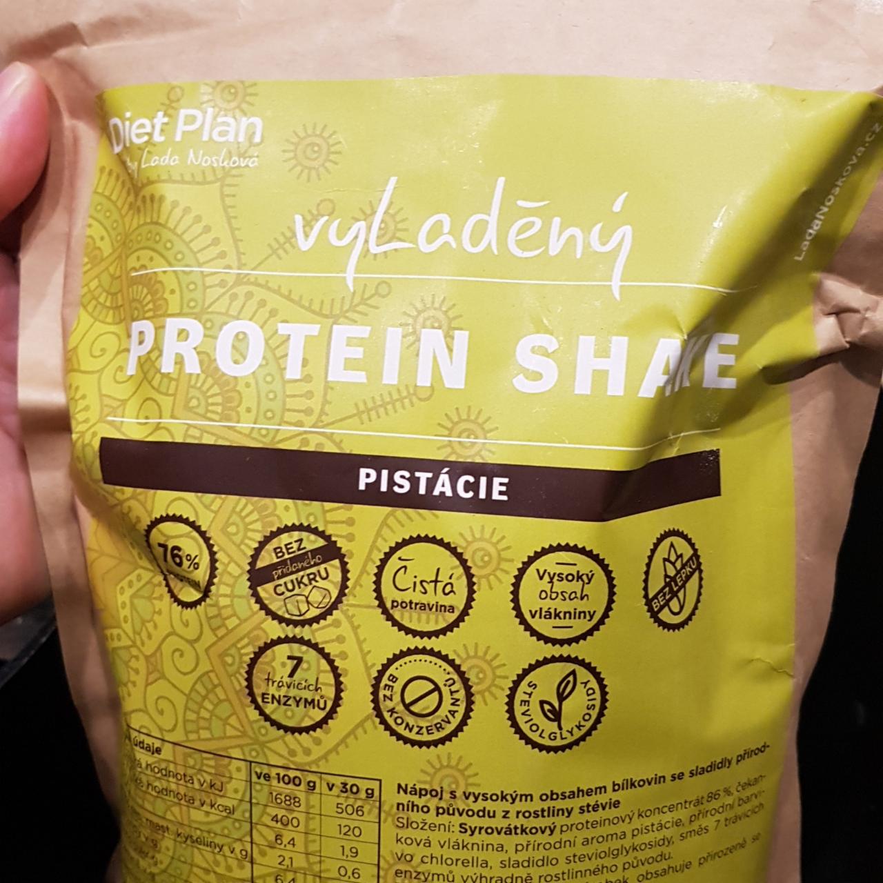 Fotografie - Vyladěný Protein Shake pistácie Diet Plan