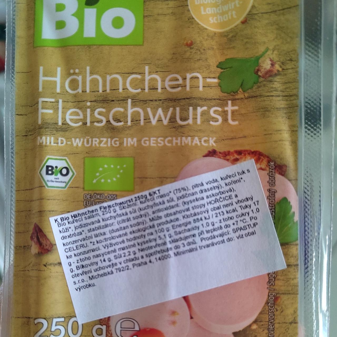 Fotografie - Bio Hahnchen-fleischwurst K-Bio