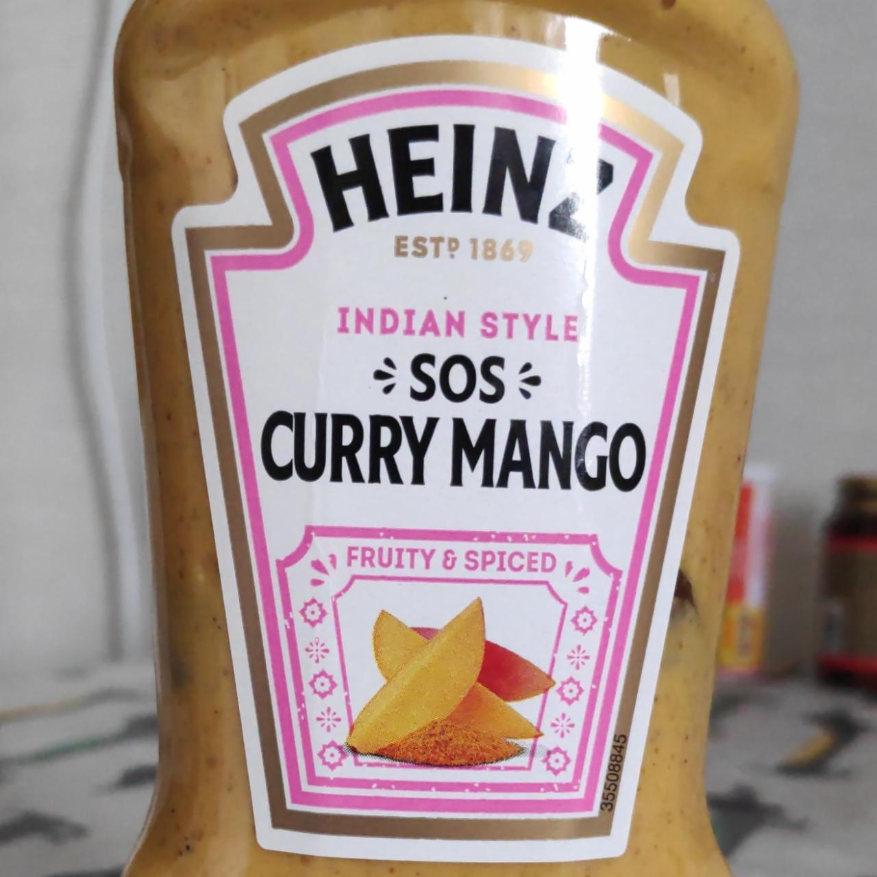 Fotografie - Curry Mango Sauce Heinz