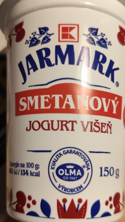 Fotografie - Jarmark smetanový jogurt višeň