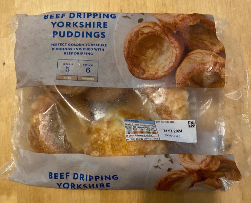 Fotografie - Beef Dripping Yorkshire Pudding M&S Food