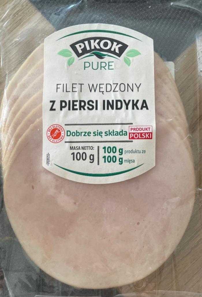 Fotografie - Filet wędzony z piersi indyka Pikok Pure