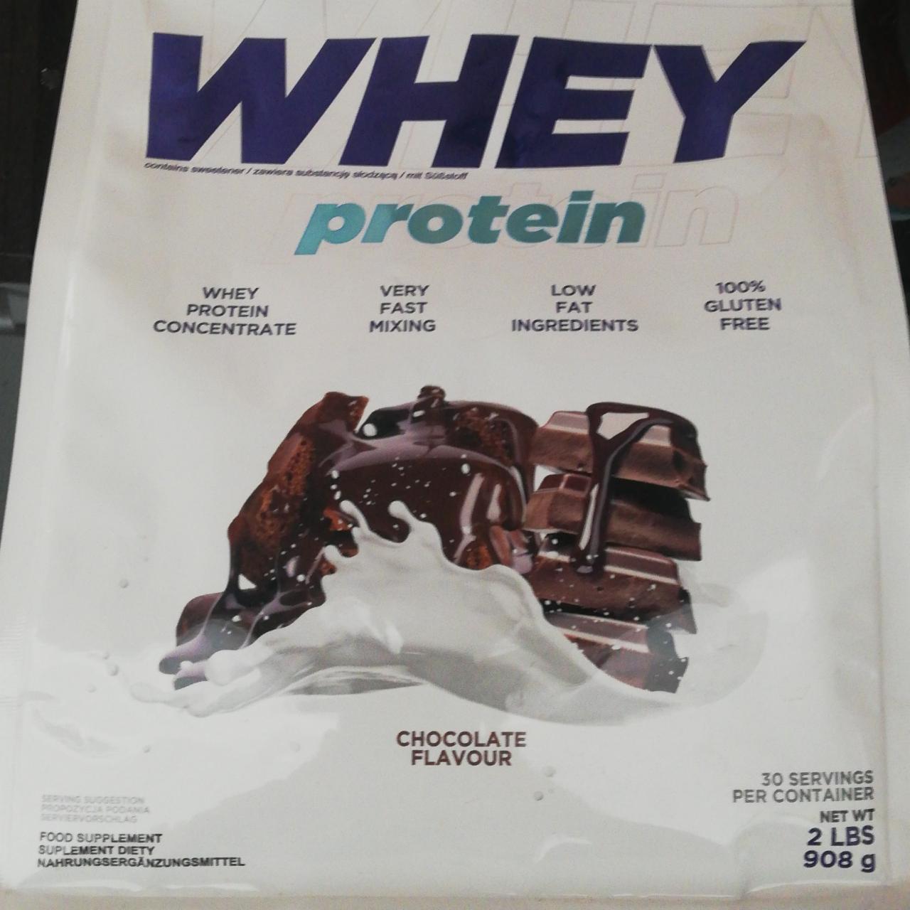 Fotografie - Whey Protein Chocolate flavour Allnutrition
