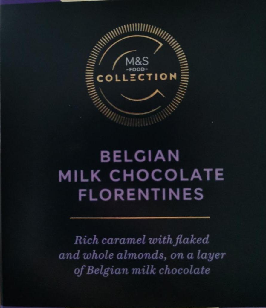 Fotografie - Belgian Milk Chocolate Florentines M&S Food Collection