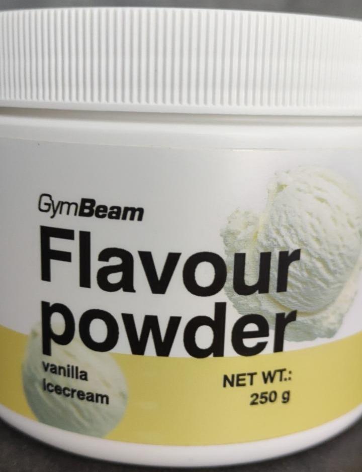 Fotografie - Flavour powder Vanilla Icecream GymBeam