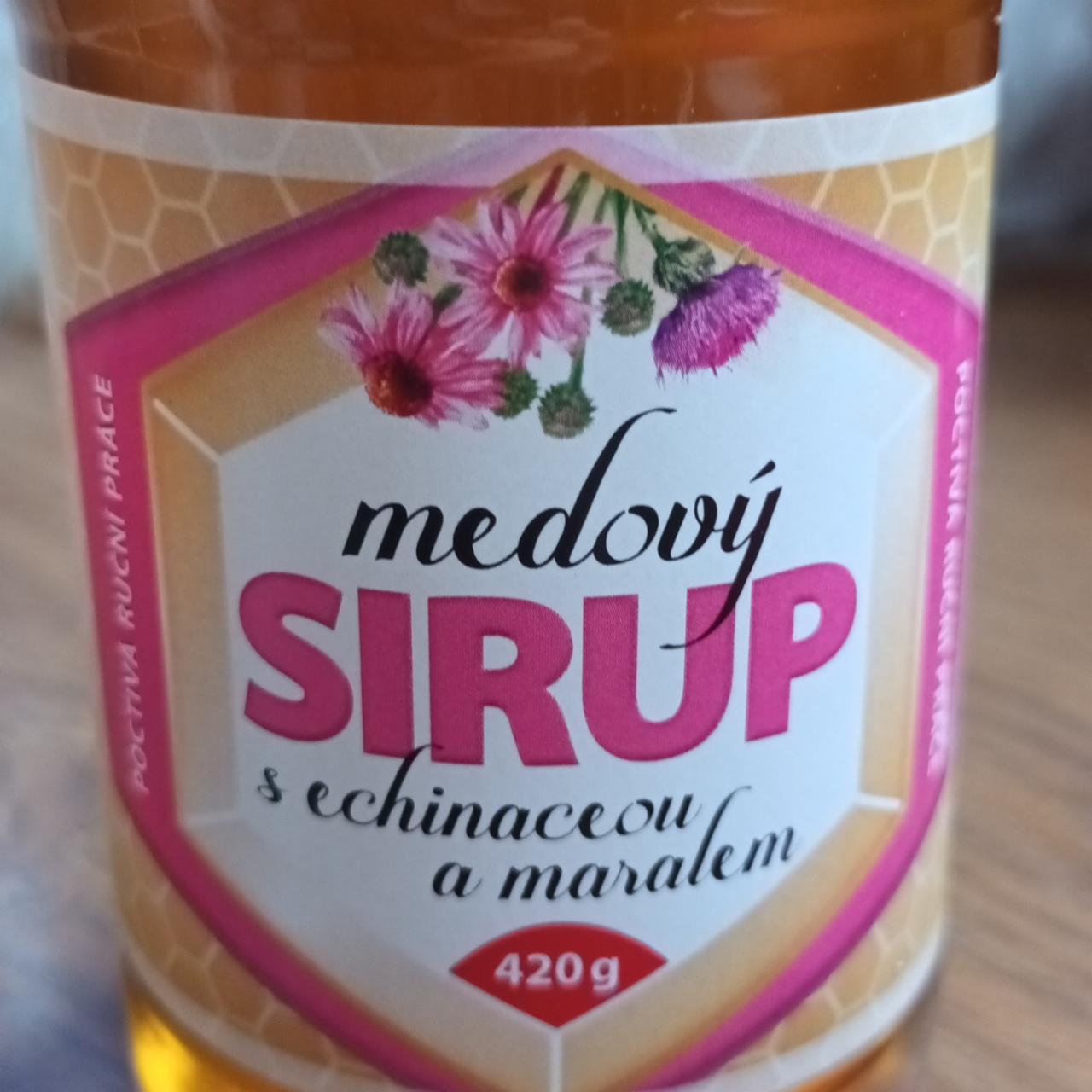 Fotografie - Medový sirup s echinaceou a maralem Schellex