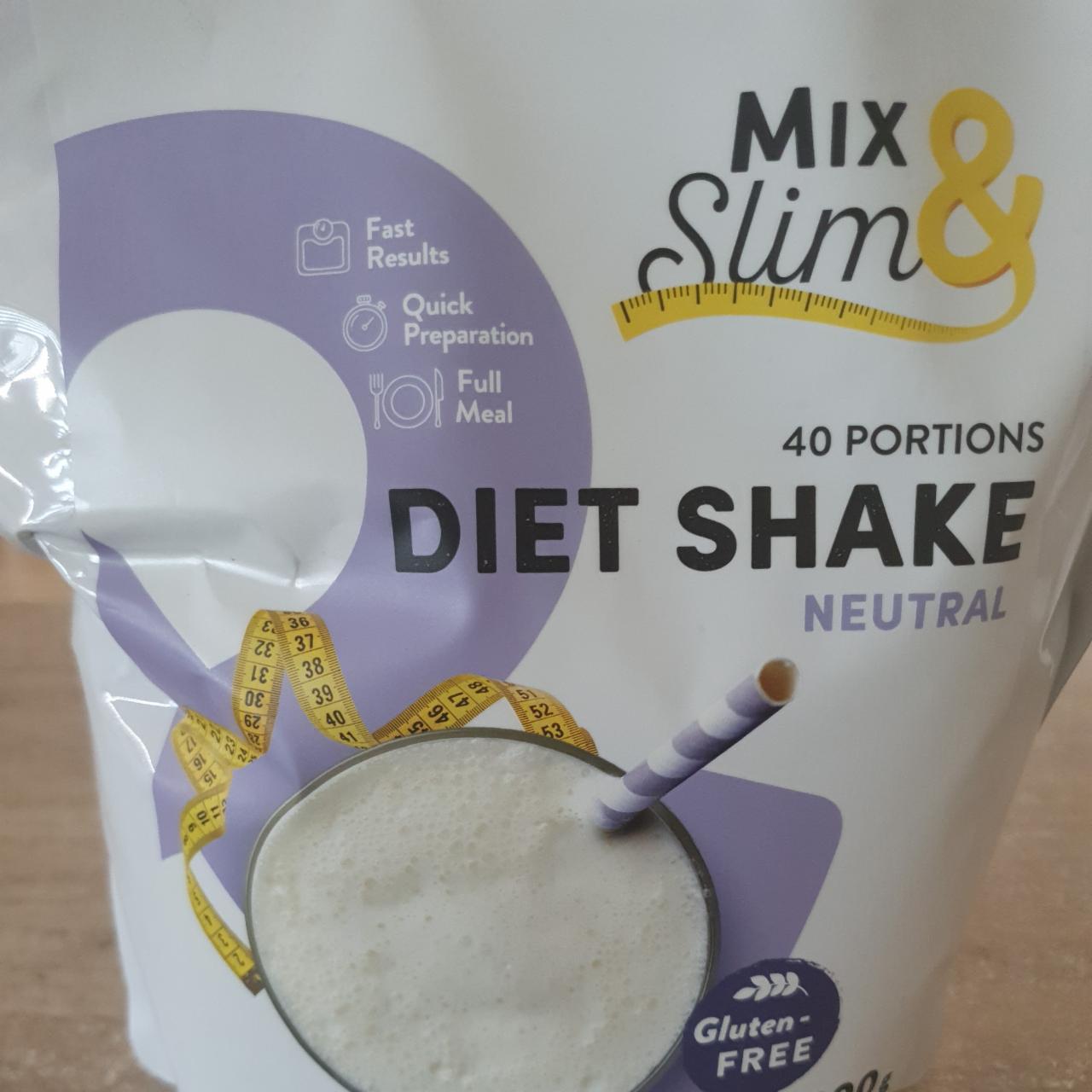 Fotografie - Diet Shake Neutral Mix & Slim