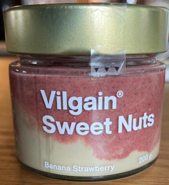 Fotografie - Sweet Nuts Banana Strawberry Vilgain