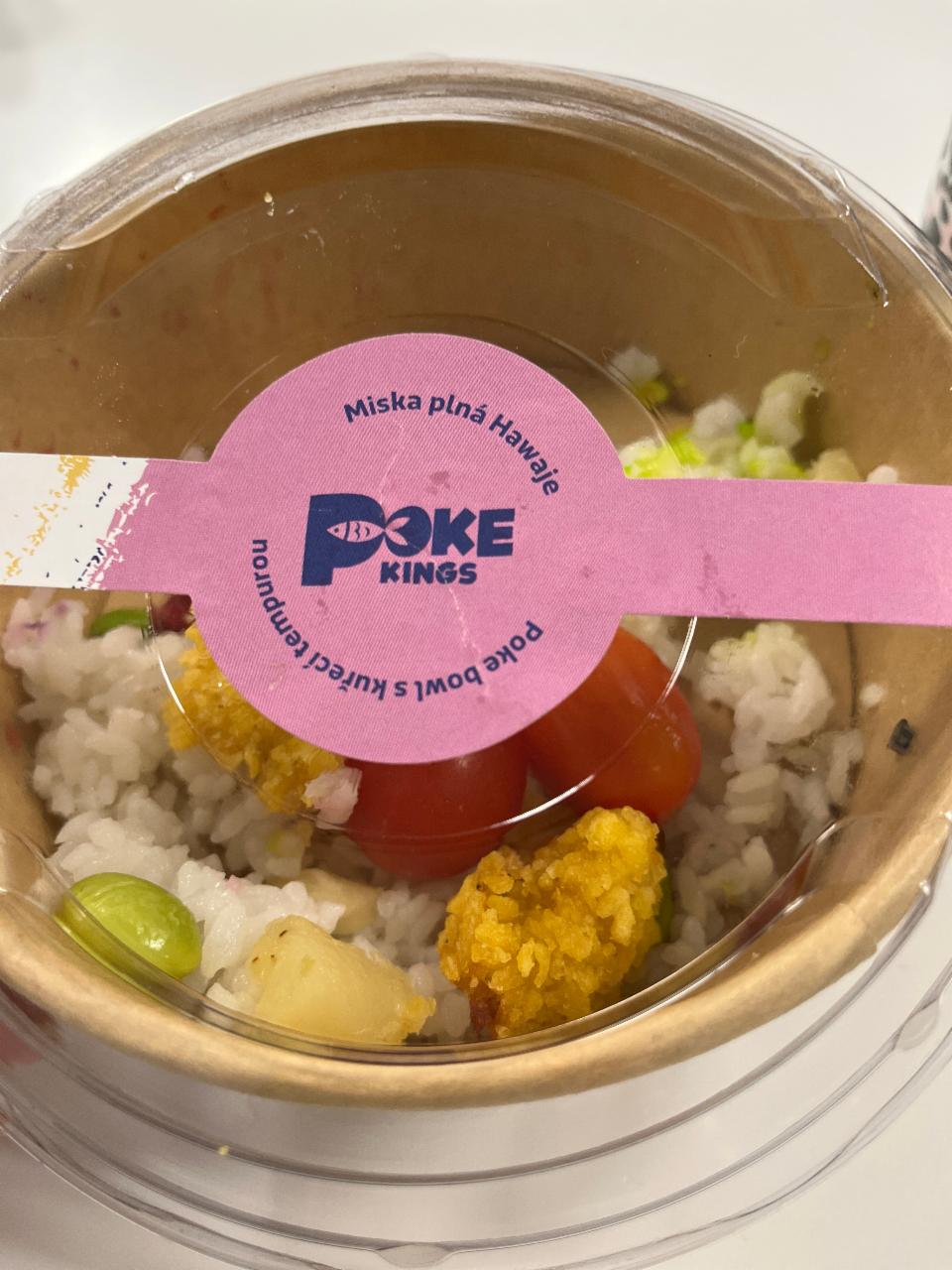 Fotografie - Poke bowl s kuřecí tempurou Poke kings
