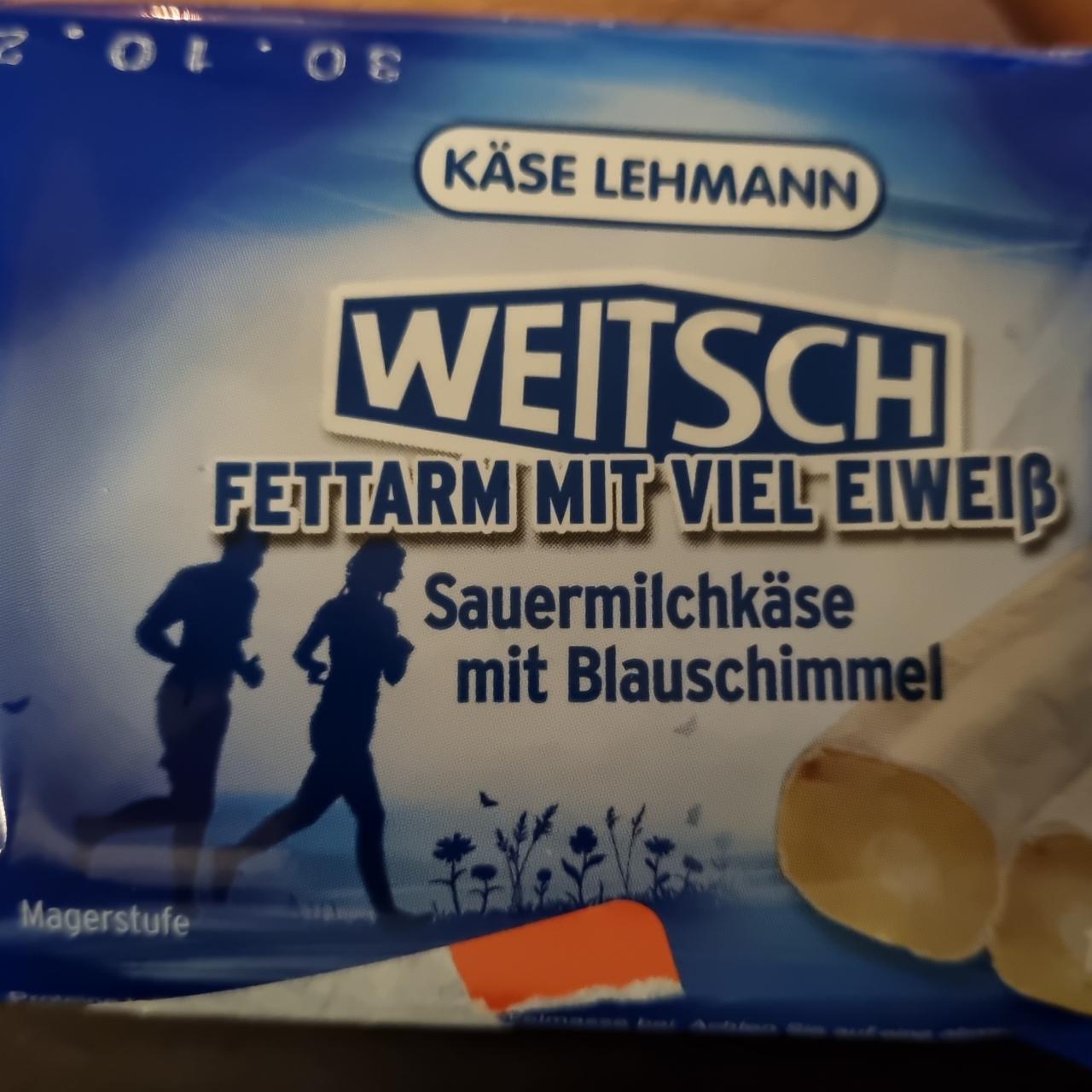 Fotografie - Weitsch fettarm mit viel Eiweiß Käse Lehmann