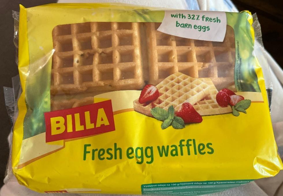 Fotografie - Fresh egg waffles Billa
