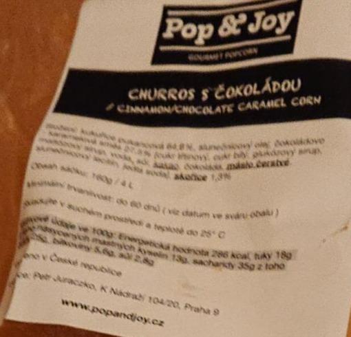 Fotografie - Churros s čokoládou Pop & Joy