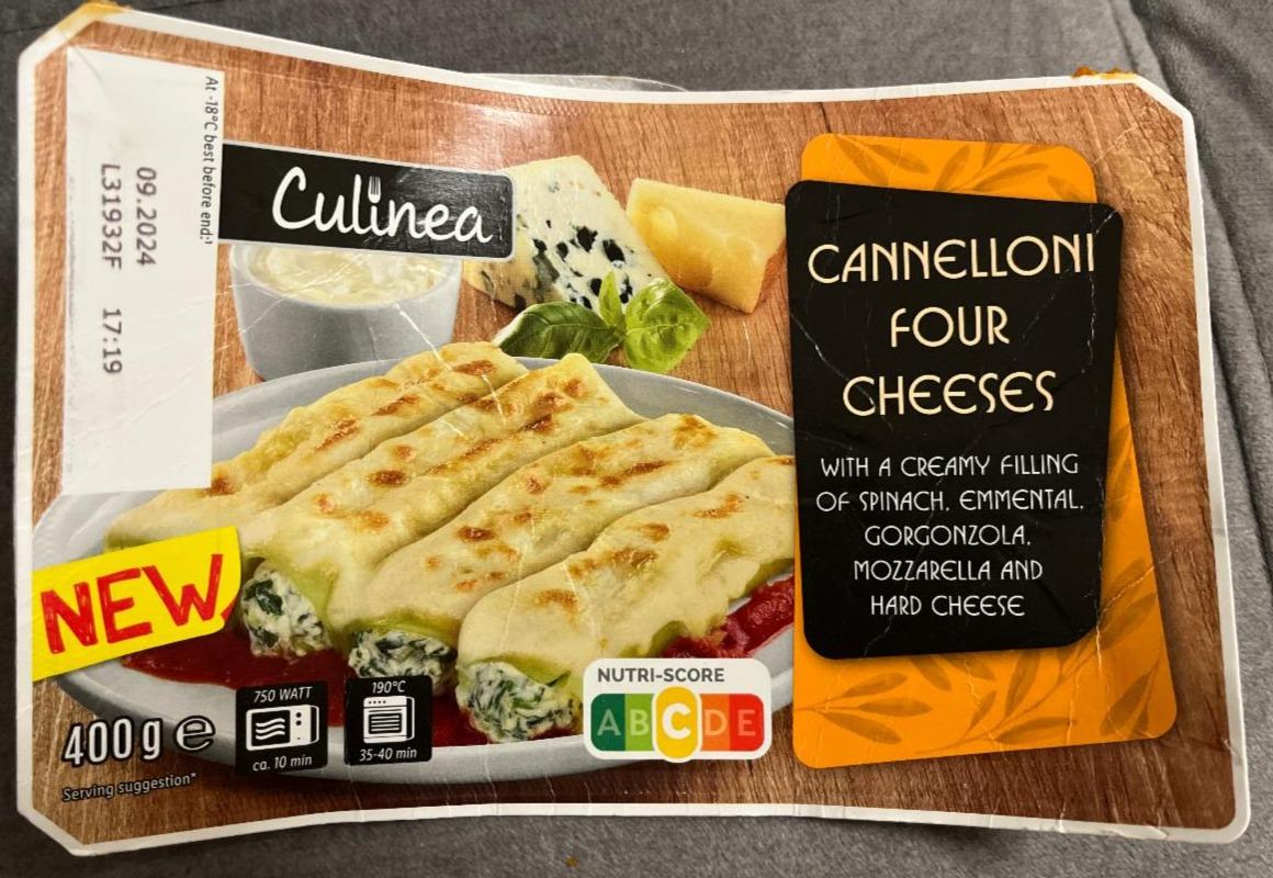 Fotografie - Canneloni four cheeses Culinea