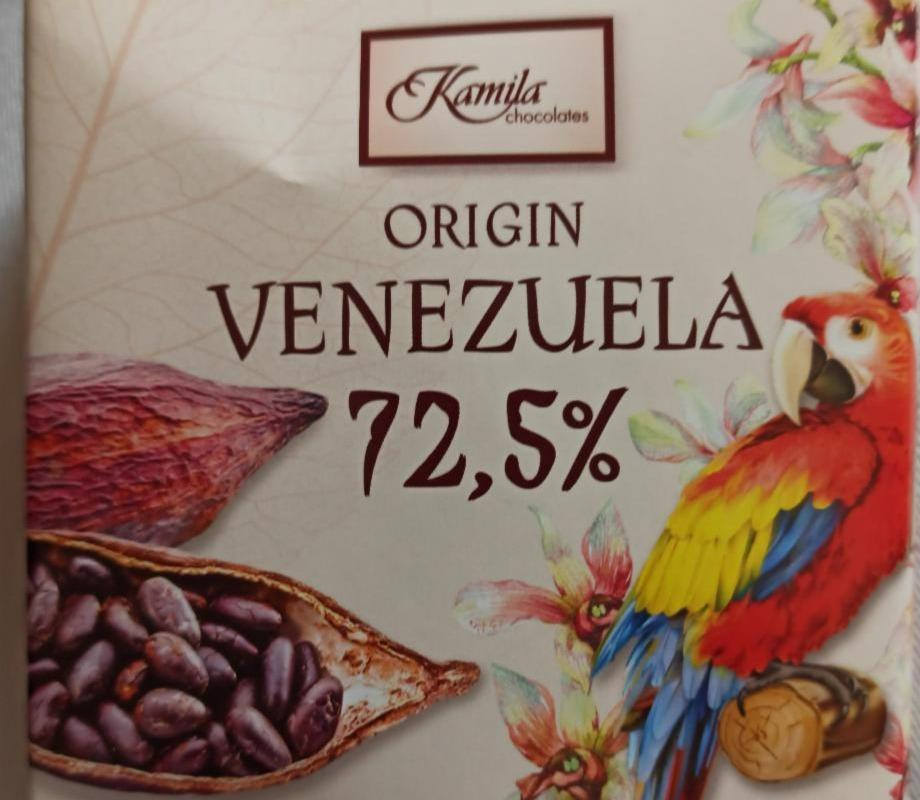 Fotografie - Origin Venezuela 75% Kamila Chocolates