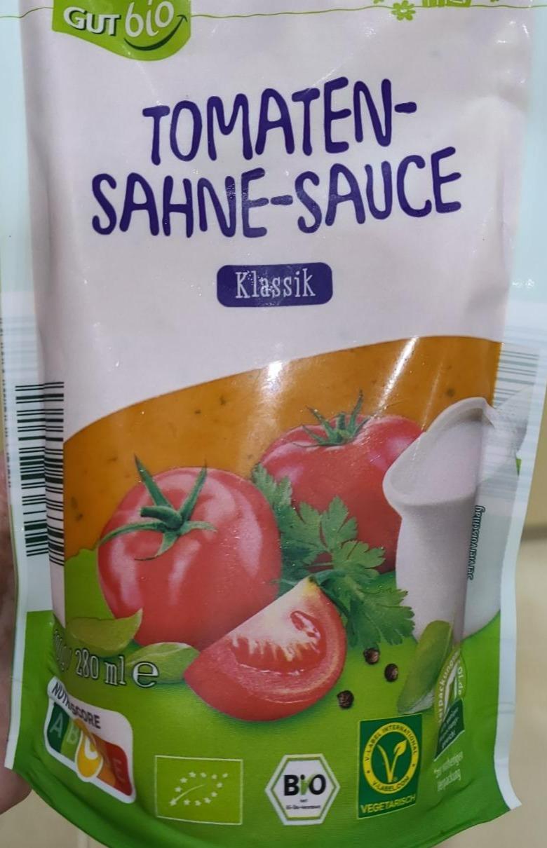 Fotografie - Tomaten-Sahne-Sauce Klassik GutBio