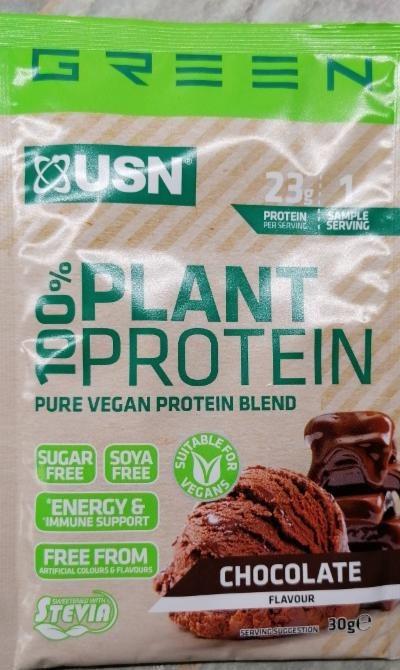 Fotografie - Plant Protein Chocolate 100% USN