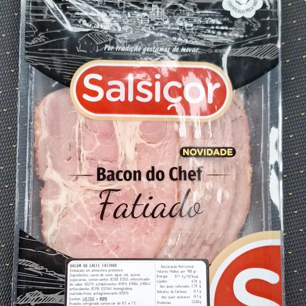 Fotografie - Bacon do Chef Fatiado Salsicor