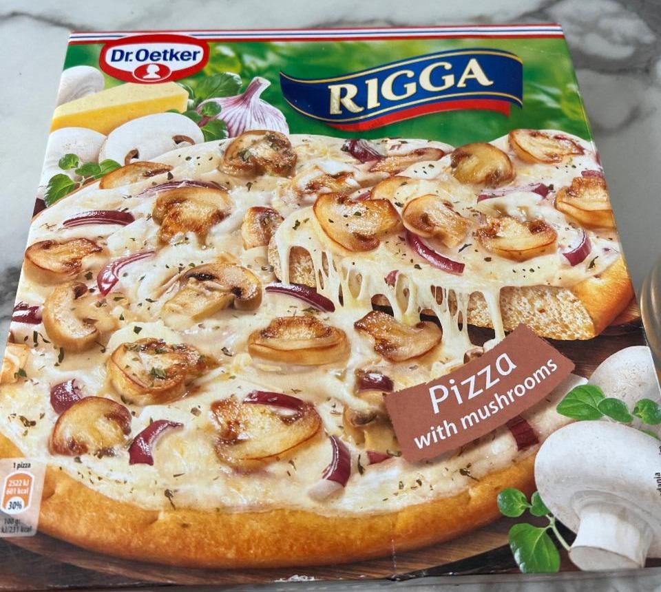 Fotografie - Rigga Pizza with Mushrooms Dr. Oetker