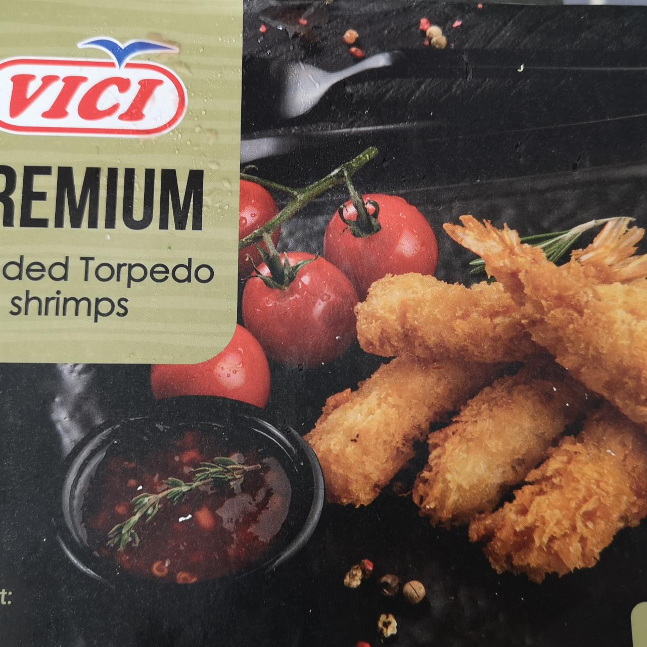 Fotografie - premium breaded torpedo shrimps Vici