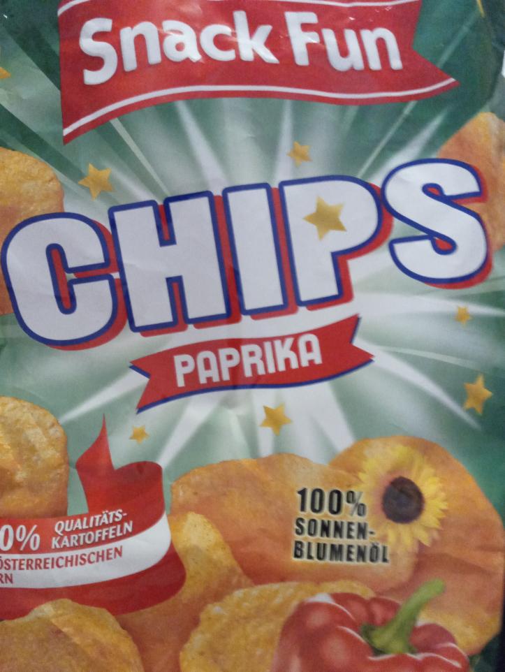 Fotografie - Chips Paprika Snack Fun