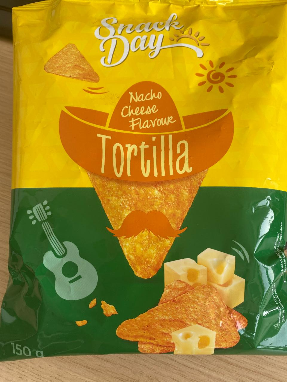 Fotografie - Nacho Cheese Flavour Tortilla Snack Day