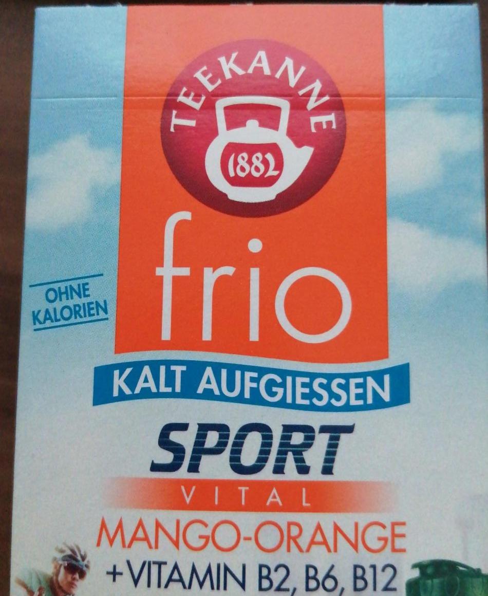 Fotografie - Frio Sport Vítal Mango-Orange Teekanne