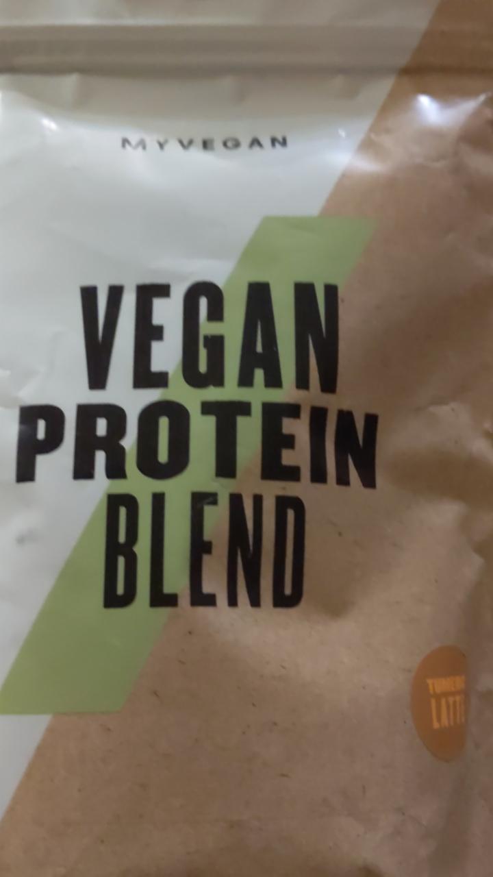 Fotografie - Vegan Protein Blend Tumeric Latte Myvegan