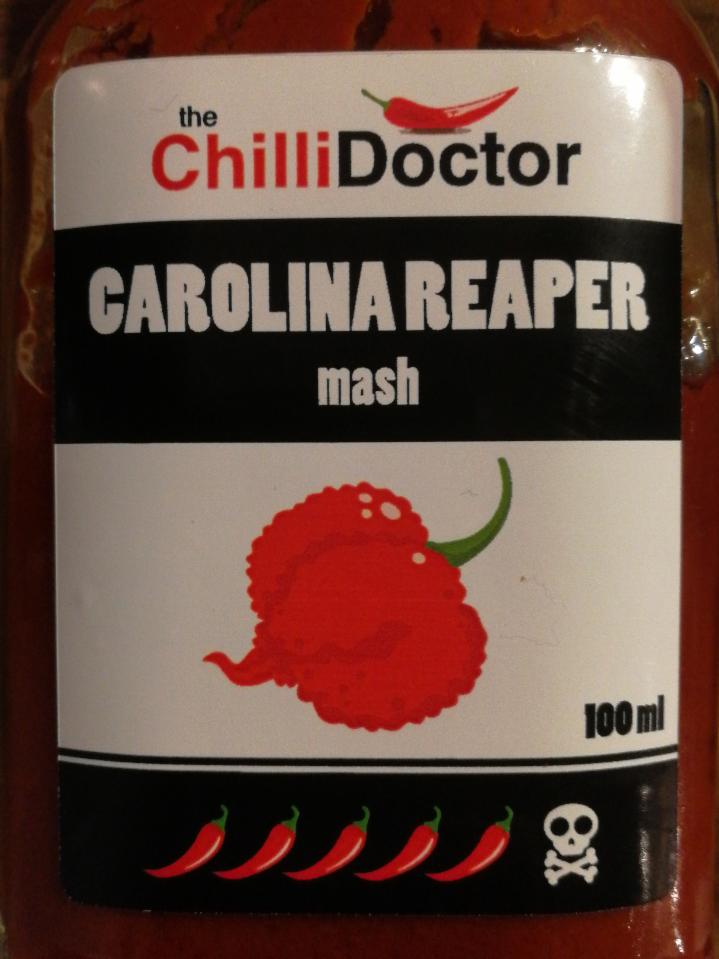 Fotografie - Carolina reaper mash the ChilliDoctor