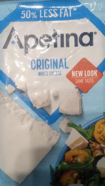 Fotografie - 50% Less Fat Original White Cheese Apetina